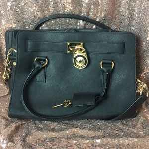 Micheal Kors Black Handbag